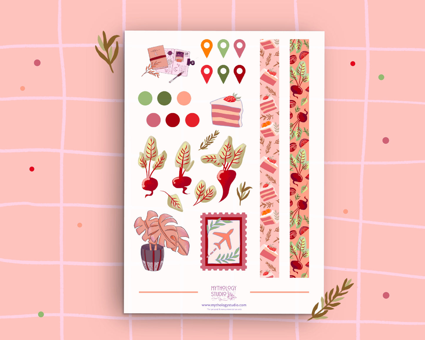 Fall printable sticker sheet | PDF | Planner stickers